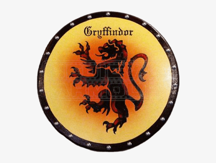 Wooden Gryffindor House Shield - Armour, transparent png download