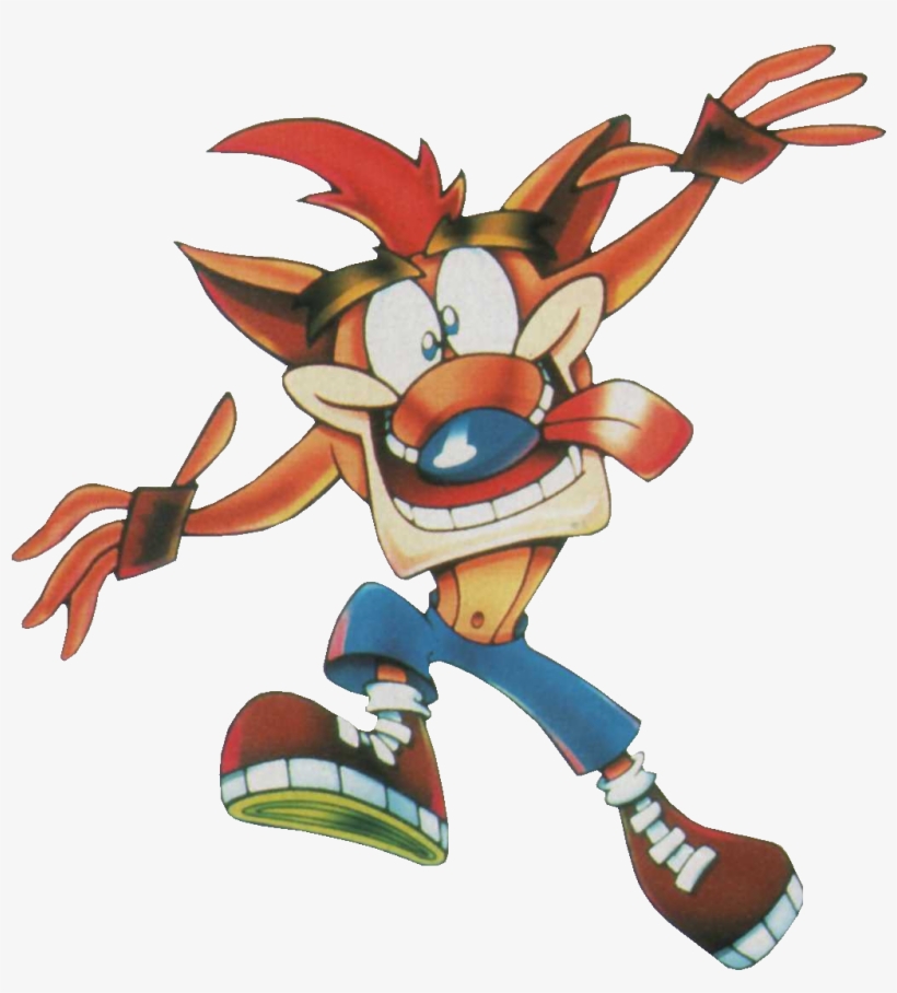 Http - //images - Wikia - - Original Crash Bandicoot Design, transparent png download