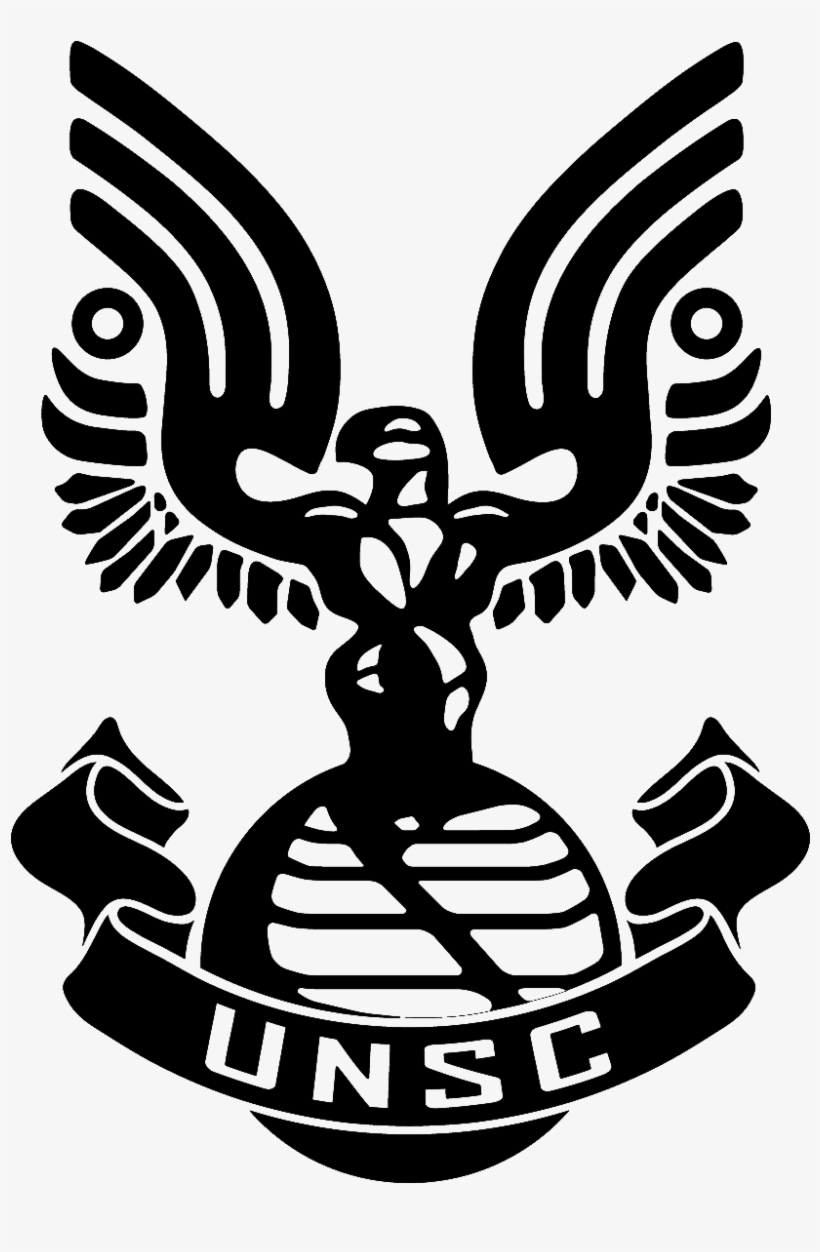 Pre - Unsc Logo Halo 3, transparent png download