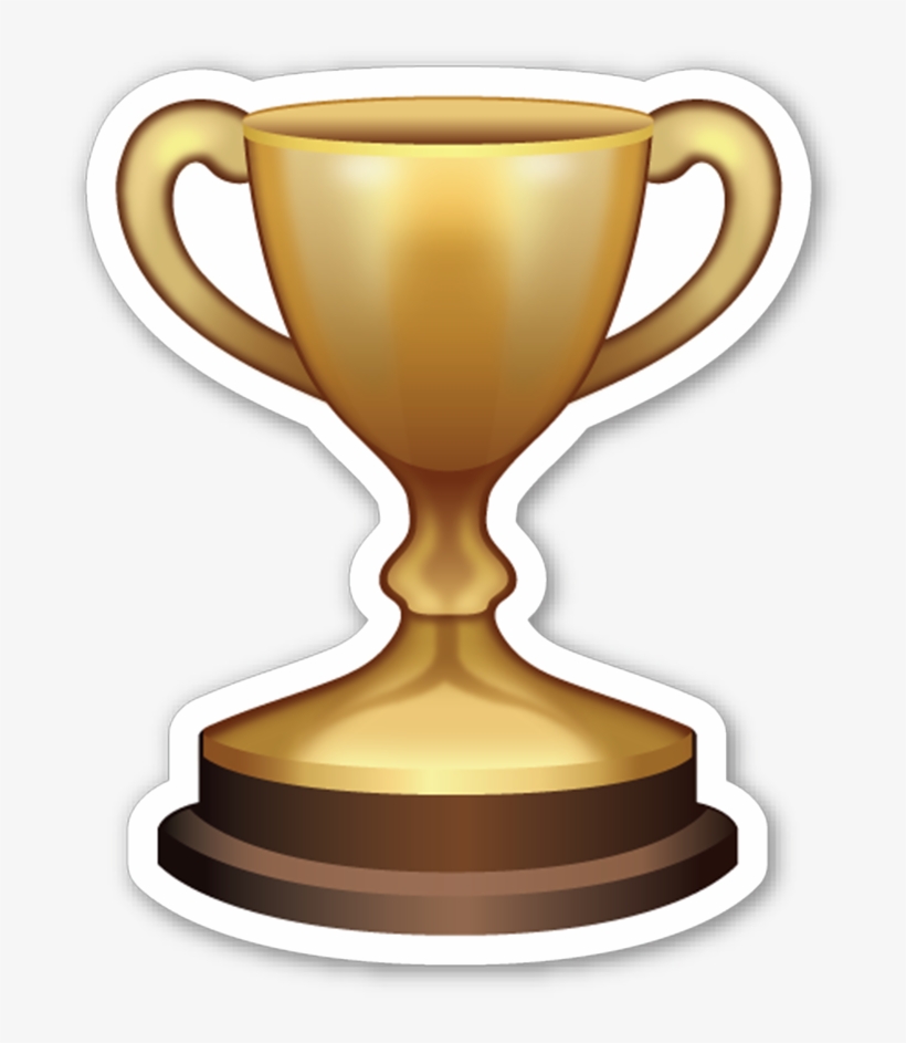Goodbye - Trophy Emoji, transparent png download