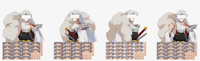 Click For Full Sized Image Sesshomaru - Sesshomaru Secret Of The Cursed Mask, transparent png download