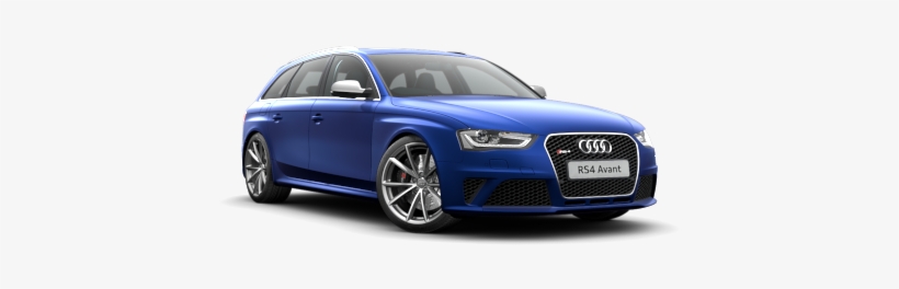 Audi In Png - Blue Audi Car Png, transparent png download
