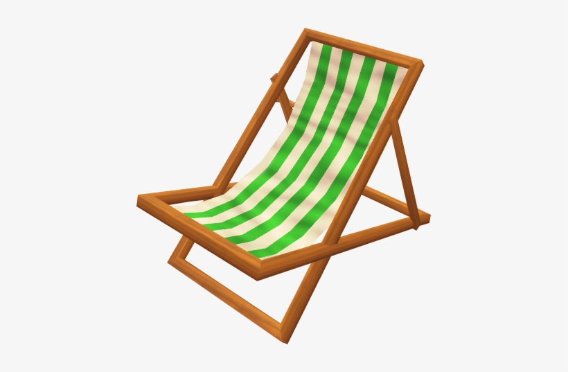 Deck Chair Png Free Download - Deckchair Png, transparent png download