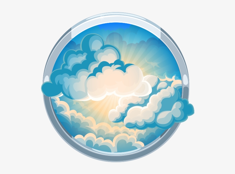 Into The Clouds - Jesus In Clouds Png, transparent png download