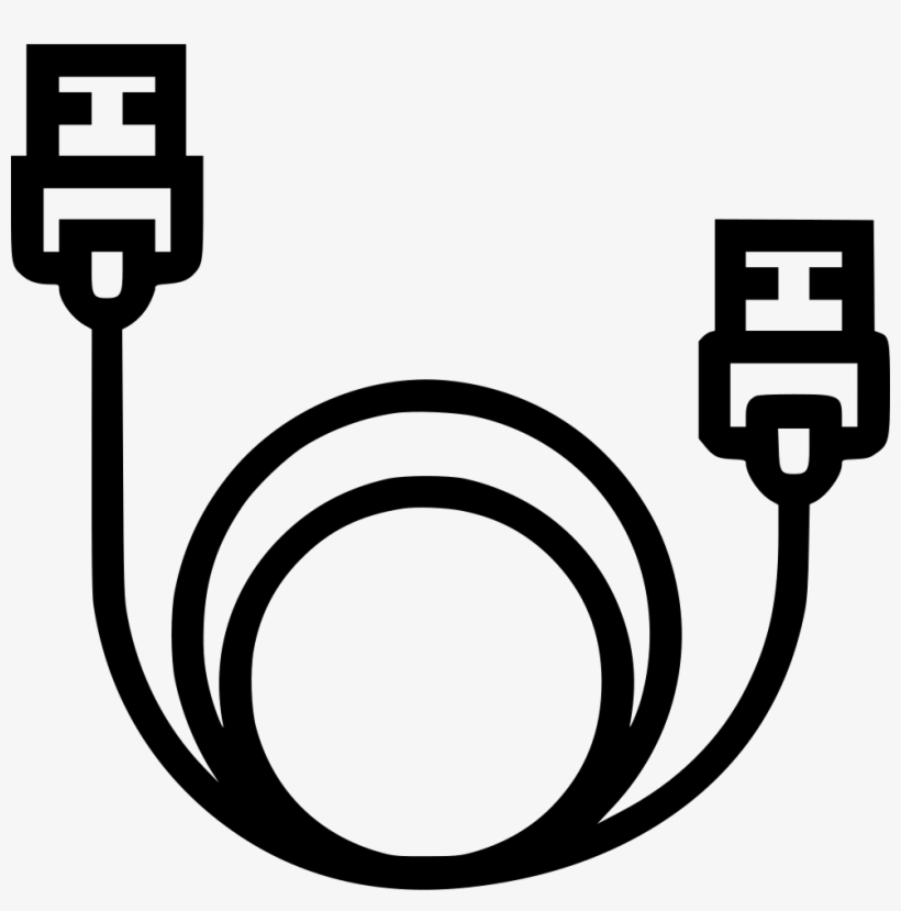 Usb Cable Free Icon - Icon, transparent png download