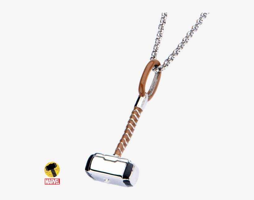 Marvel Thor Hammer Necklace, transparent png download