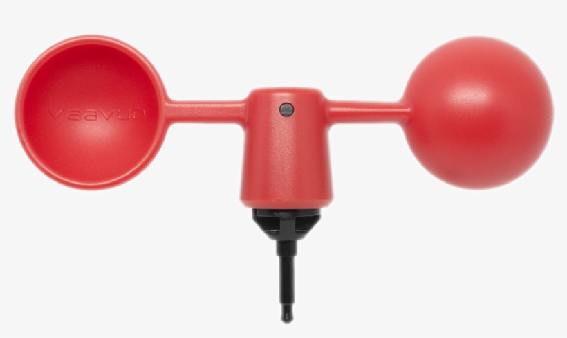 Mjolnir - Vaavud Wind Speed Meter With Smartphone App - New Red, transparent png download