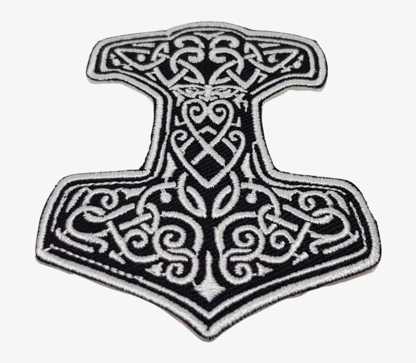 Mjölnir Patch - Viking Norse Mythology Nordic, transparent png download