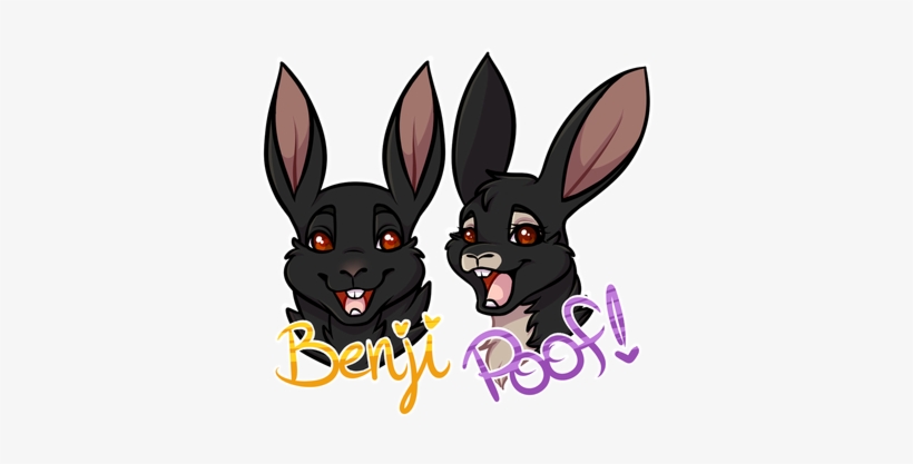 Benji & Poof - Cartoon, transparent png download
