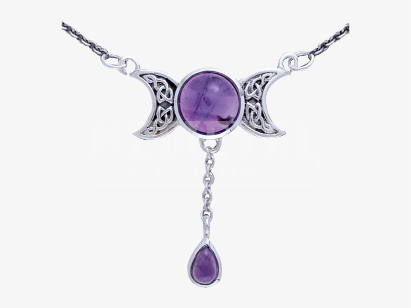 Blue Moon Silver Necklace, transparent png download