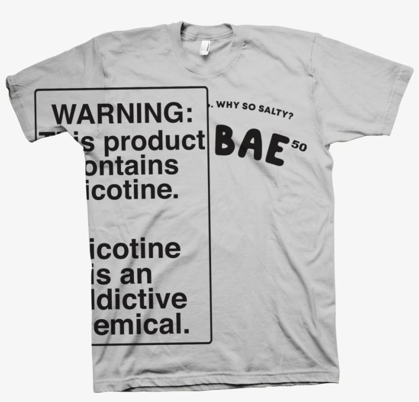 Saltbae50 Warning Shirt - T Shirt, transparent png download