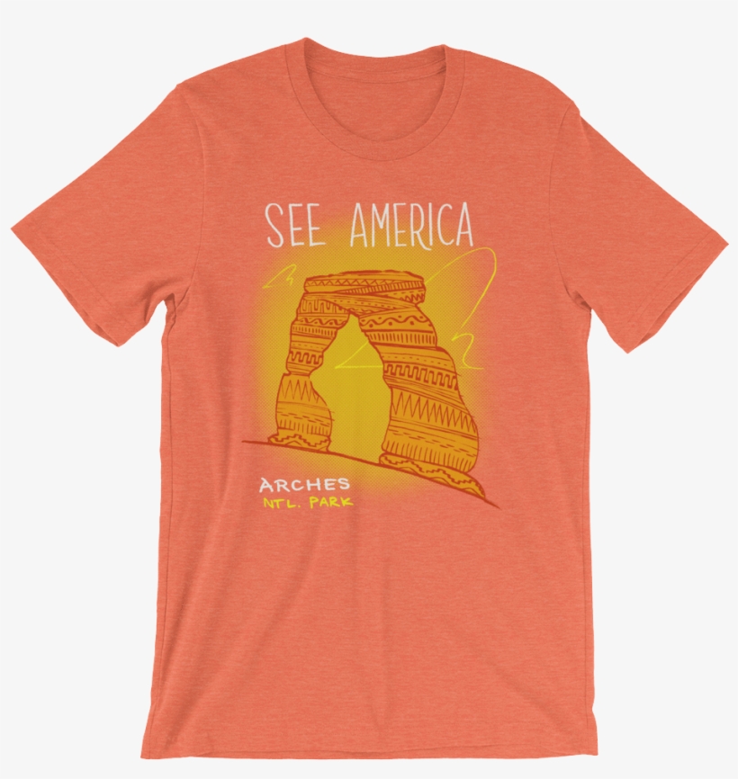 Arches National Park T-shirt By Kendall - Phish Bakers Dozen Tshirt Donut- Not Tickets Ptbm York, transparent png download
