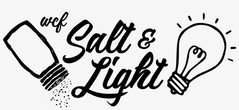World Christian Fellowship - Salt And Light Of The World Drawing, transparent png download