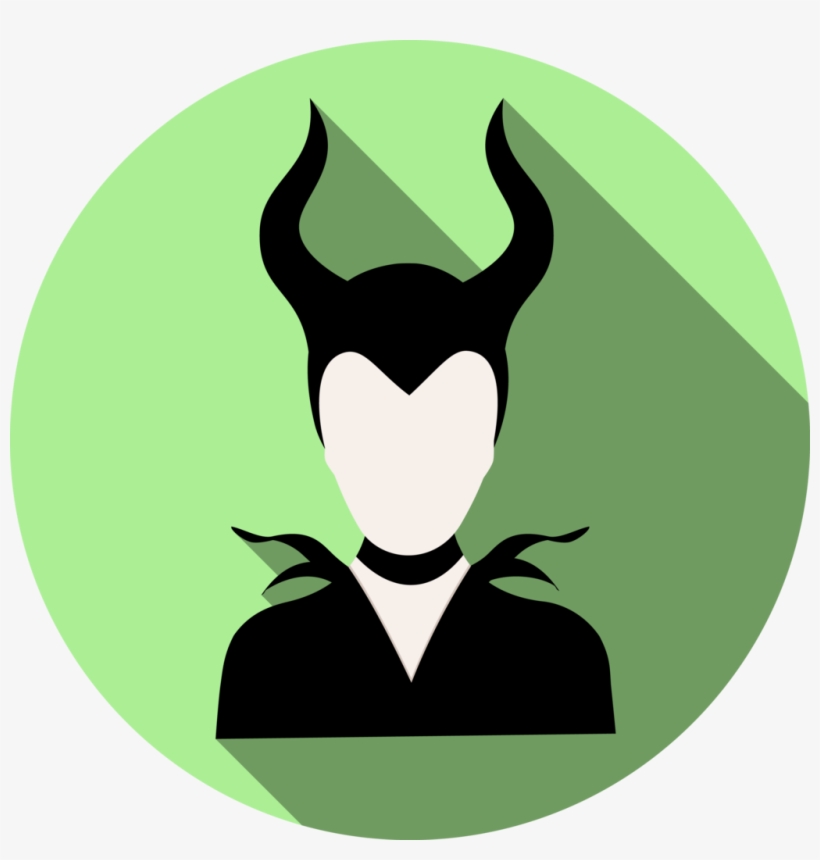 Maleficent Vector Picture Royalty Free Library - Maleficent Icon Png, transparent png download