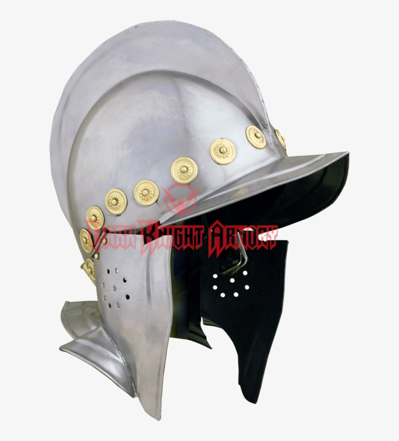 Open Faced Burgonet Helm - Armor Venue - Burgonet Open Face With Liner, transparent png download