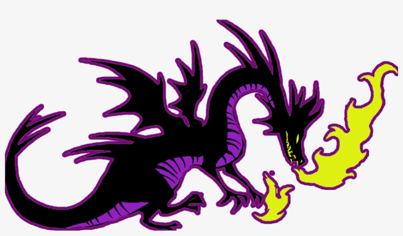 Dragon Clipart Maleficent - Maleficent Dragon Clipart, transparent png download