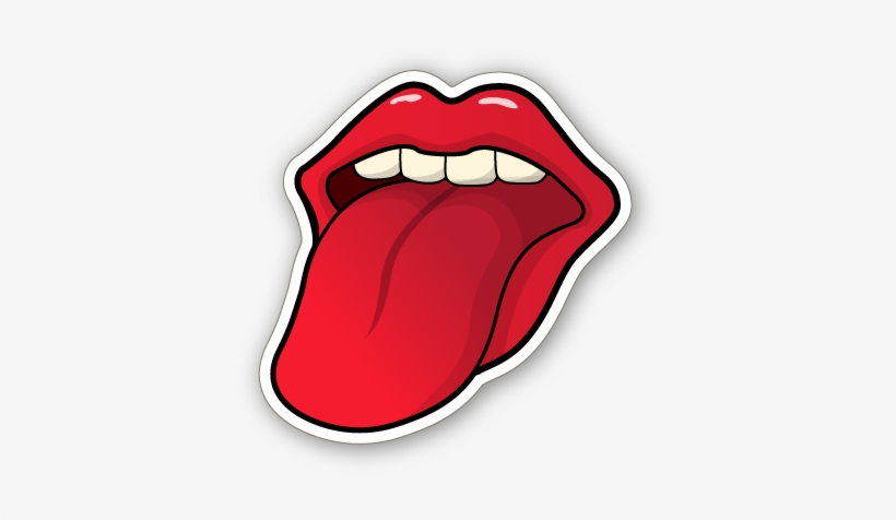 Closed Lips Vector - Parts Of The Body Tongue, transparent png download