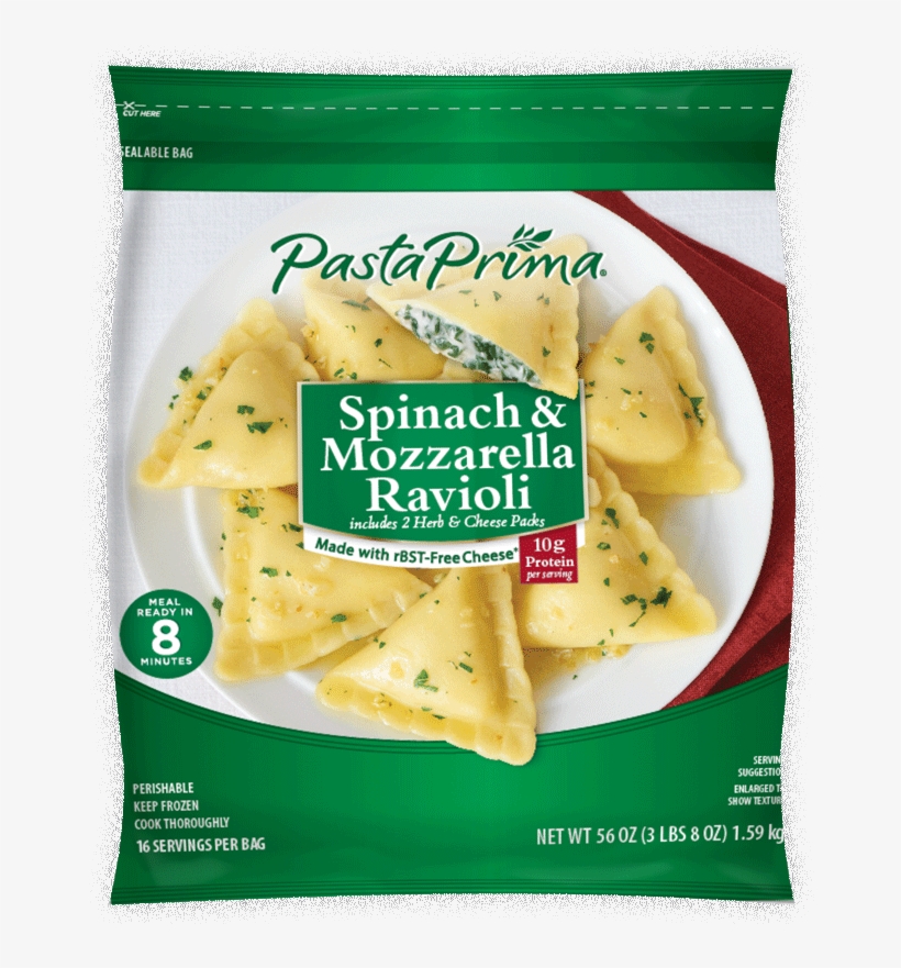 Spinach Ravioli Pasta Prima, transparent png download