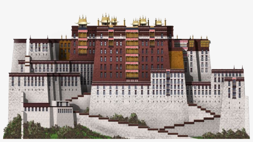 Potala Palace - Potala Palace Png, transparent png download