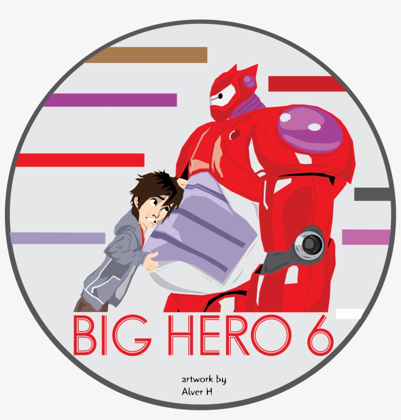 Bighero - Big Hero 6 Illustrator, transparent png download