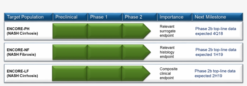 Current Conatus Trials - Conatus Pharmaceuticals, transparent png download