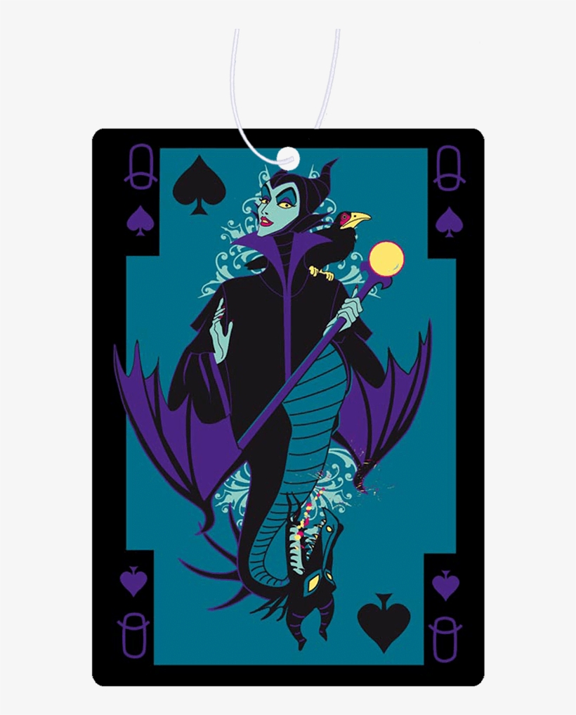Maleficent Card Air Freshener - Mermaid, transparent png download