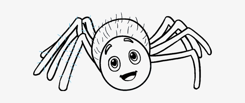 Cartoon Eye At Getdrawings - Imagens De Aranha Desenho, transparent png download