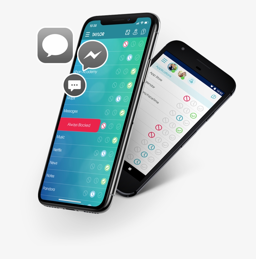 Block Texting On Ios & Android - Child, transparent png download