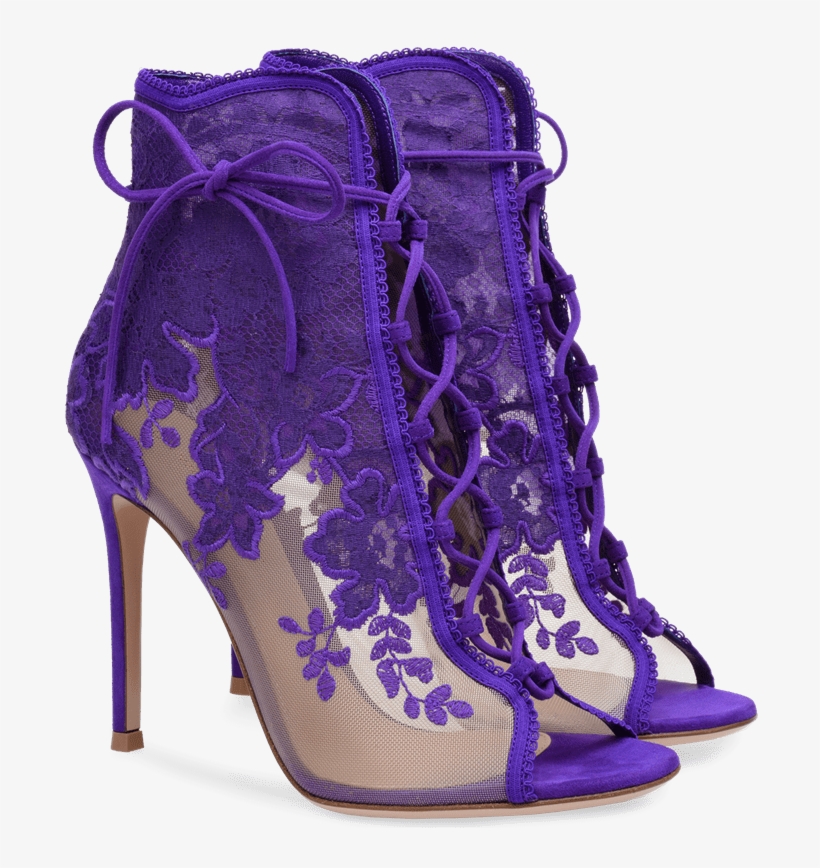 Clip Royalty Free Stock Giada Lace Mesh Ankle Boots - Basic Pump, transparent png download
