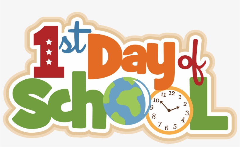 First Day Of School - First Day Of School 2018, transparent png download