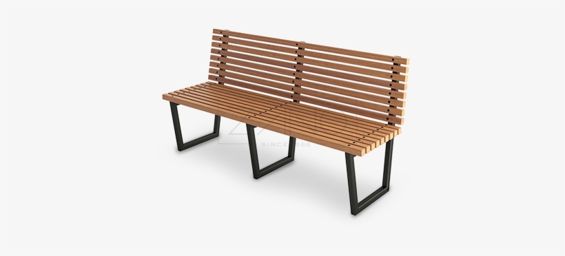 Bergen Street And Park - Stahl Sitzbank, transparent png download