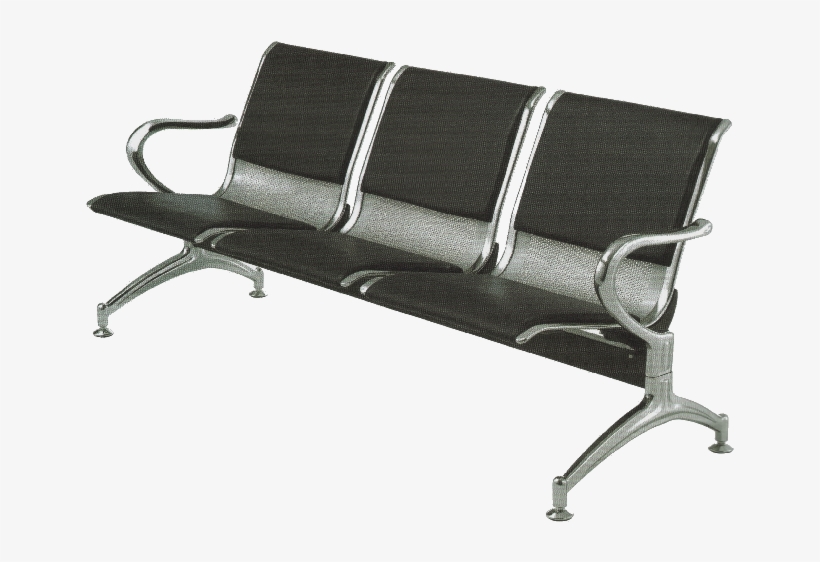 Airport Bench Ss - Waiting Chairs For Office, transparent png download