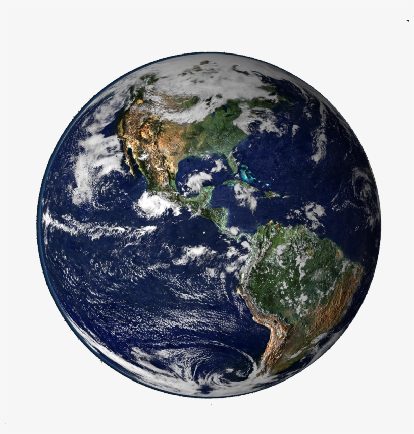 El Sol Y La Tierra - Earth From Space Live, transparent png download