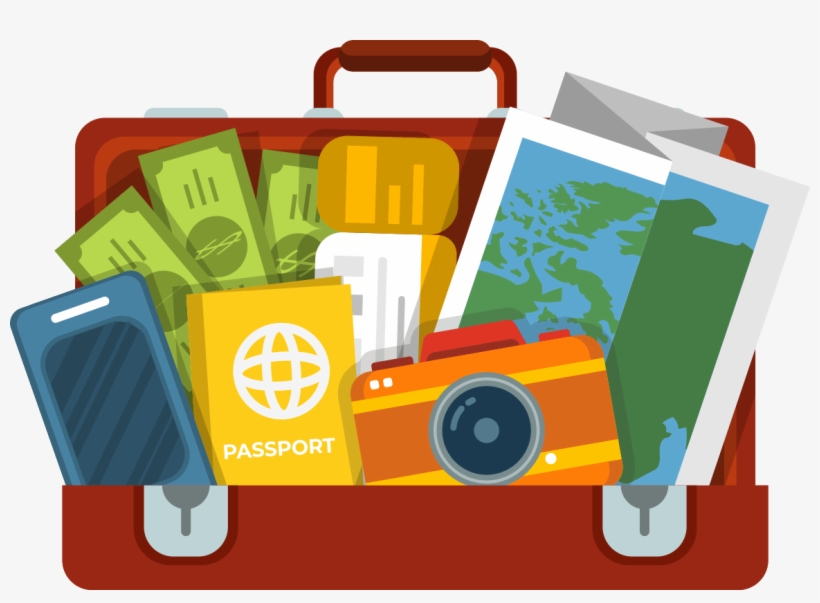 Luggage Png Library Huge Freebie Download - Baggage, transparent png download