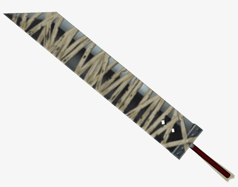 Kingdom Hearts - Kingdom Hearts Cloud Sword, transparent png download