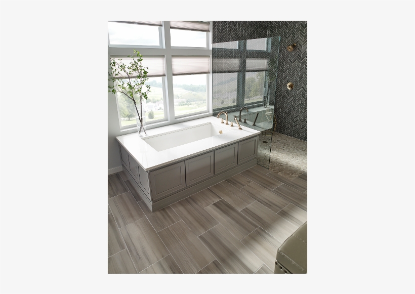 Watercolor Grigio Grey Porcelain Matte Floor And Wall - Tile, transparent png download