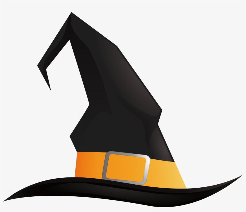 Pointed Black Wizard Transprent - Sombrero De Halloween, transparent png download