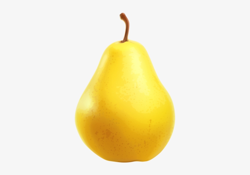 Yellow Pear Png Clipart - Pear Png, transparent png download