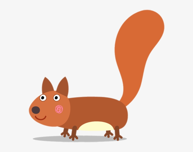 Ben And Holly Squirrel - Ben E Holly Characters Png, transparent png download