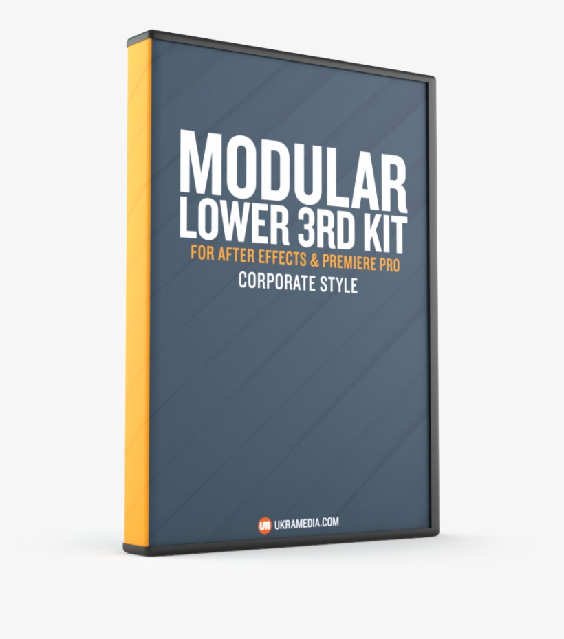 Modular Lower Third - Book Cover, transparent png download