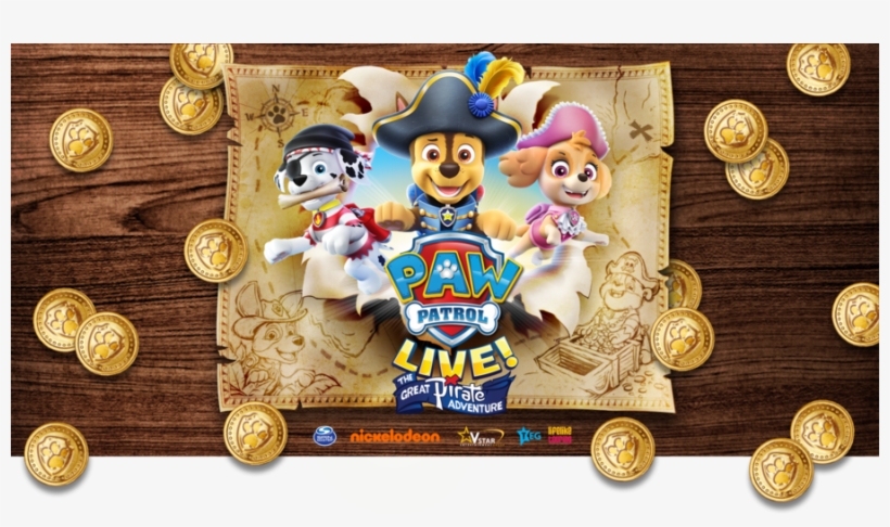 Download Paw Patrol Live 2018 Clipart Cardiff 0 Event - Paw Patrol, transparent png download
