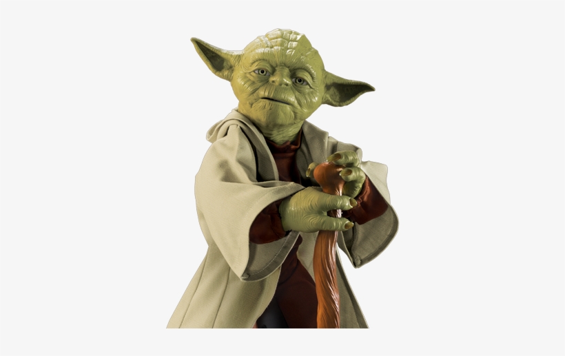 Wisdom Mode - Spin Master Star Wars Legendary Jedi Master Yoda, transparent png download