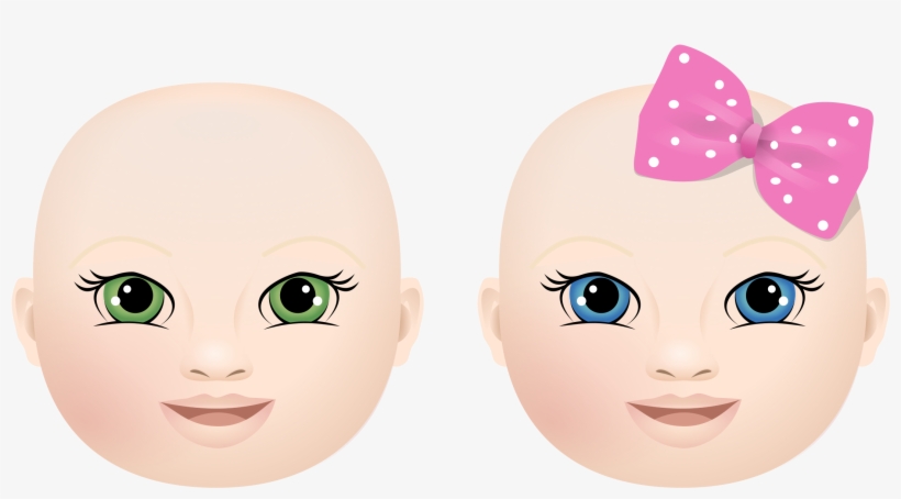 Clipart Library Library Baby Face Clipart - Clip Art, transparent png download