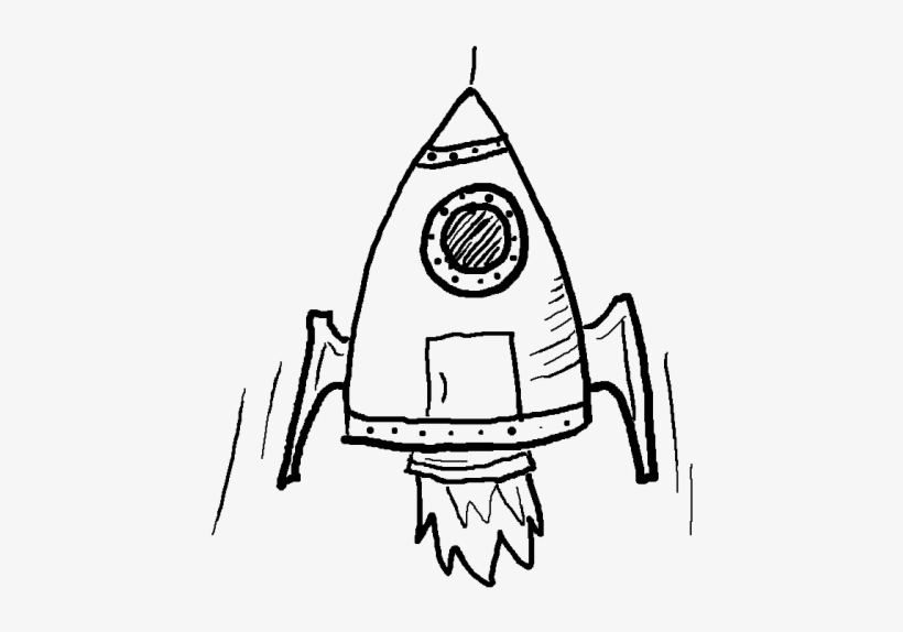 Rocket Drawing At Getdrawings - Rocket Drawing Transparent, transparent png download