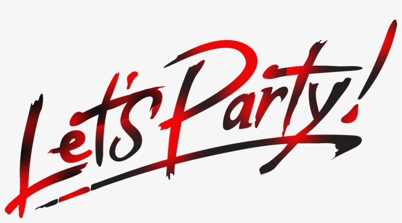 Lets Party Png, transparent png download
