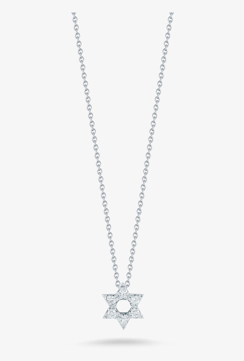 Star Of David Pendant With Diamonds - Roberto Coin Tiny Treasures Star, transparent png download