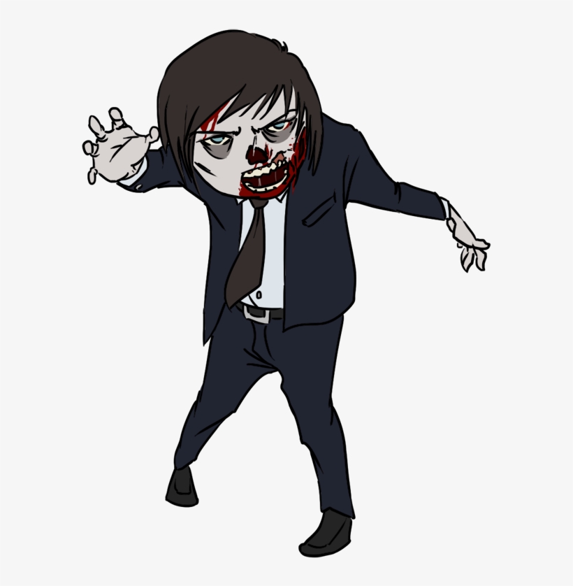 Zombie Clip Art Vector Zombie Graphics Image - Halloween Zombie Clip Art, transparent png download