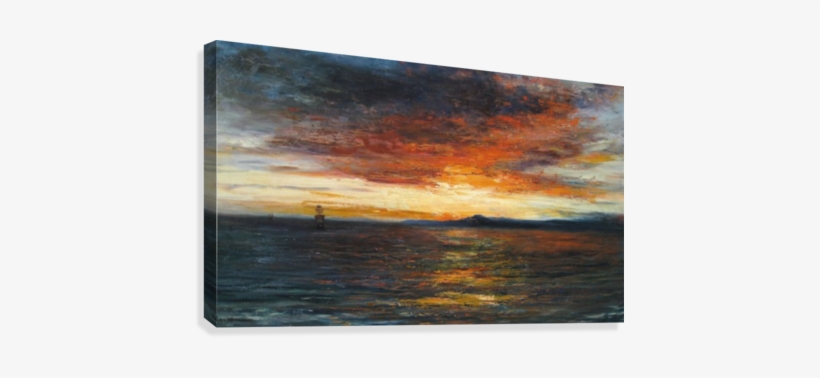 Sunset On The Isle Of Skye Canvas Print - Skye, transparent png download