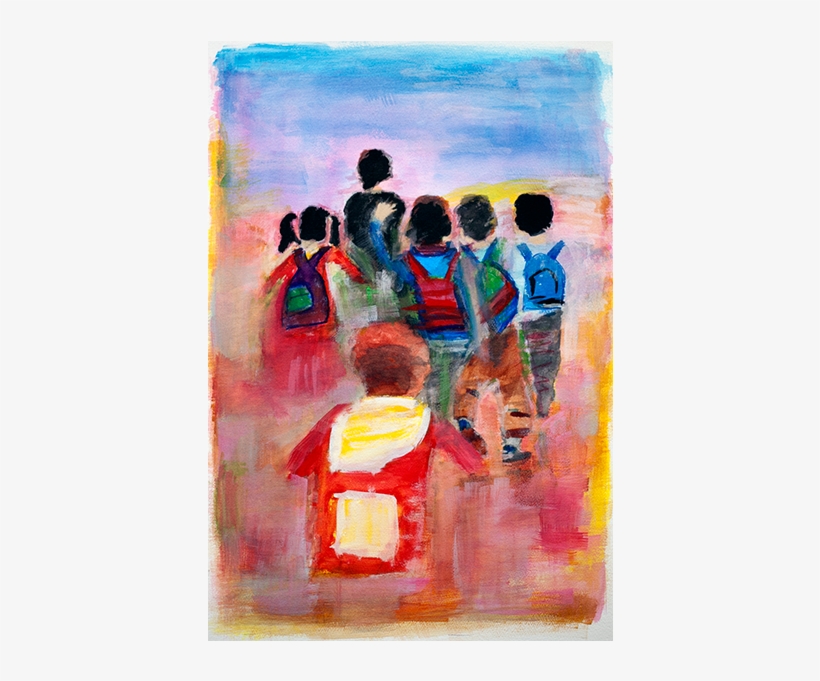 Original Watercolor On Paper 18"x 24" - Painting, transparent png download