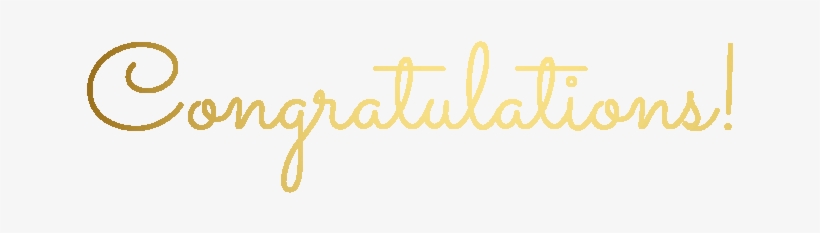 Congratulations Png Images - Fait Maison, transparent png download